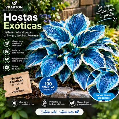 Semillas de Hostas Exóticas